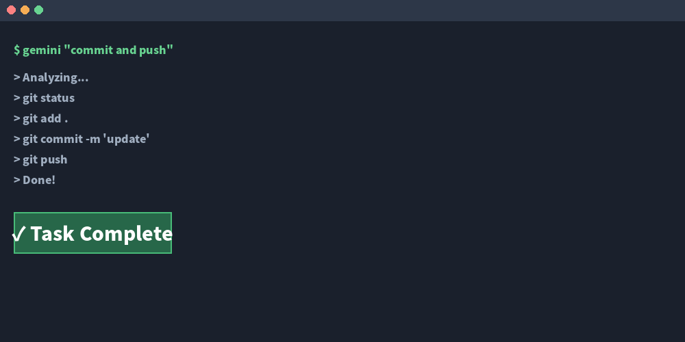 gemini-cli 终端截图